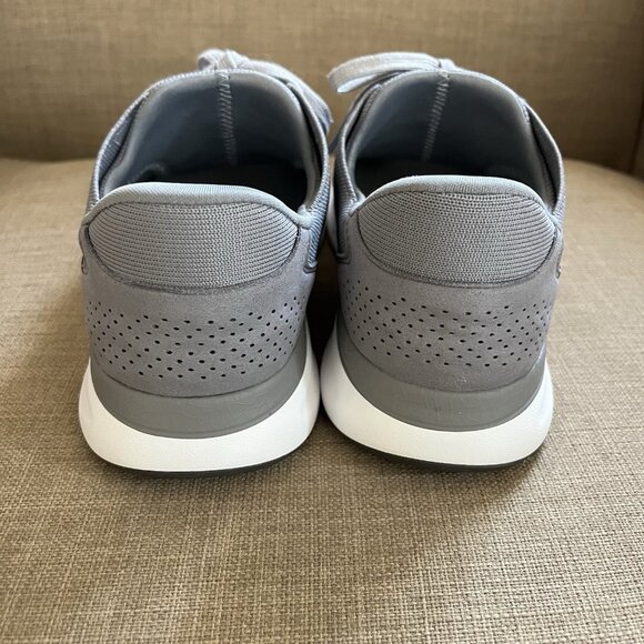 Kizik Lima Shoes Womens Size 9 Gray Hands Free Lace Up Sneakers Comfort Mesh - Picture 4 of 16